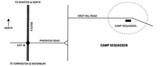 Camp Sequassen Directions